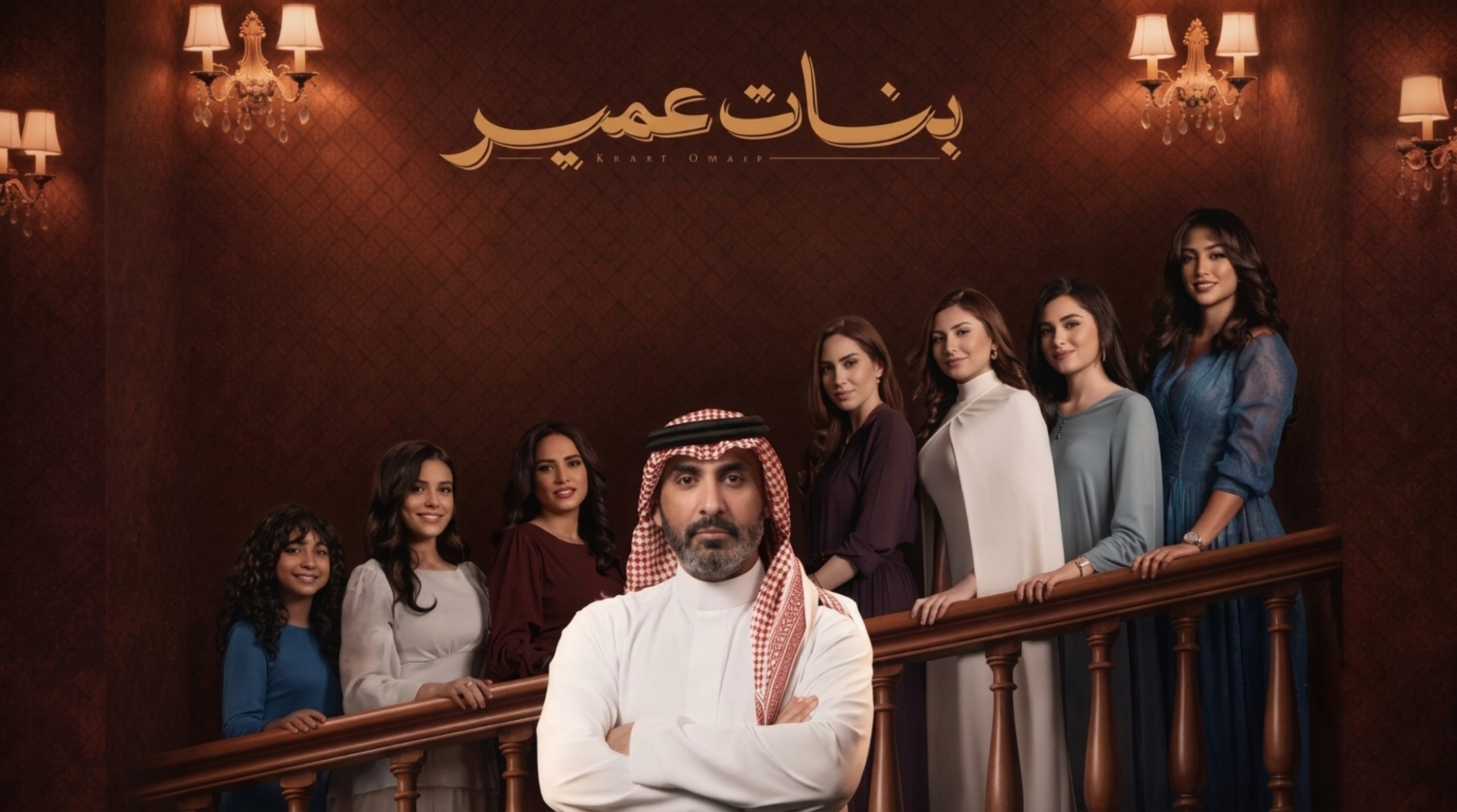مسلسل بنات عمير الحلقة 24 الرابعة والعشرون